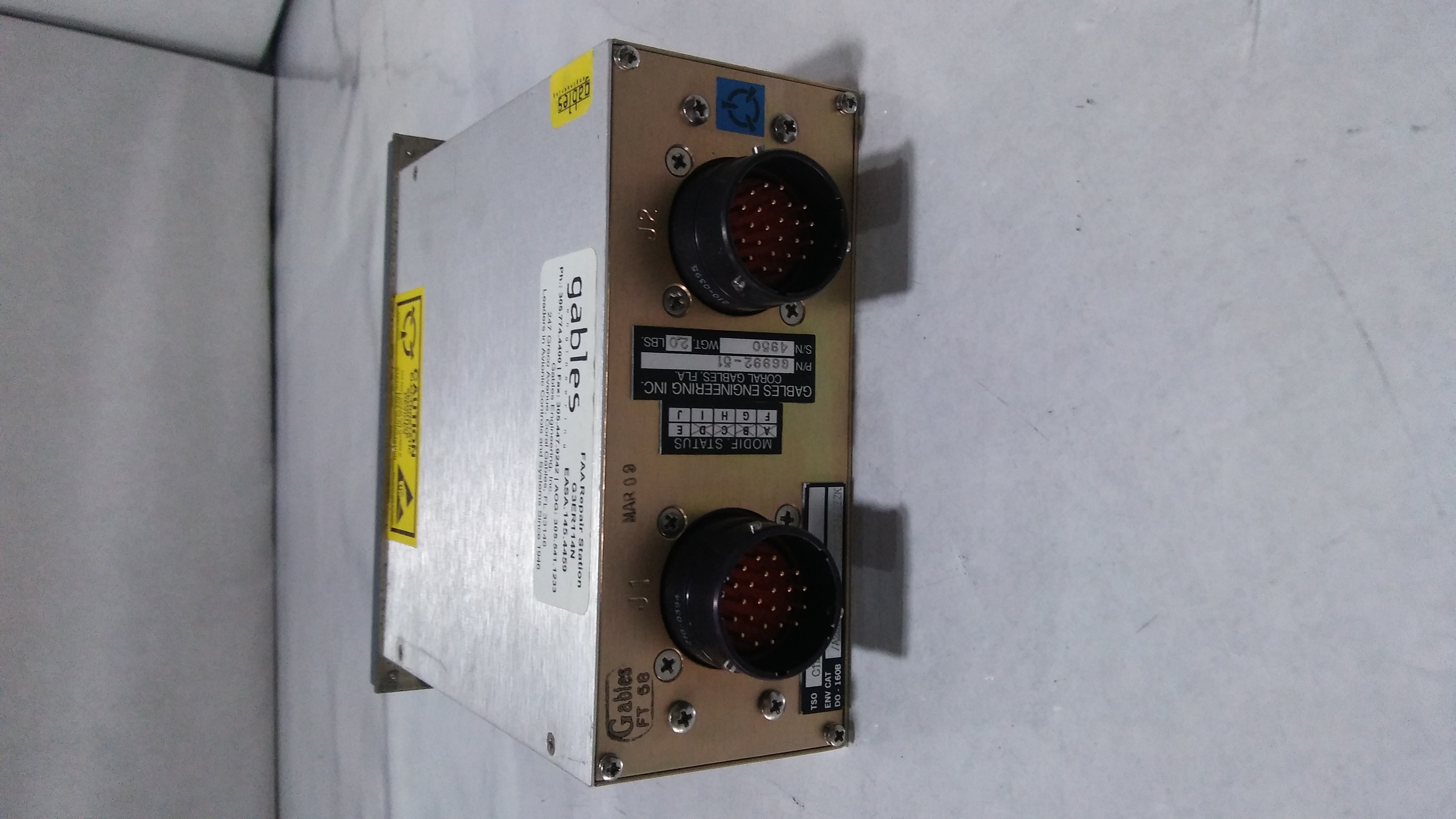 Aerobay: Part Number G6992-51 in Middle East (ref tithp01)